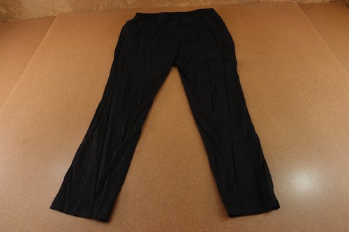 Bloomchic Womens Size 14-16 Black Elastic Waist Pocketed Pull On Ankle Pant NWT - 第 4/9 張圖片