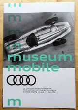 Audi museum mobile, Format: A4, Englisch, Plakat: Horch 930 S ca. 80 x 60 cm TOP