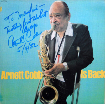 Arnett Cobb Quartet - Arnett Cobb is back - Progressive 7037 (Sammlerexemplar)