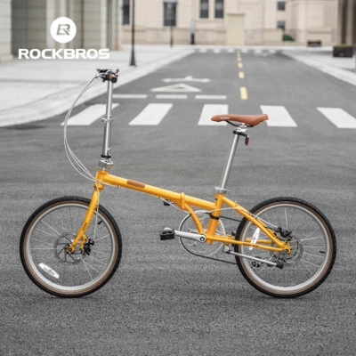 ROCKBROS 20 inch Folding Bike City Bike 8-speed 11-32T Adjust Stem Light Weight - Image 1 of 4
