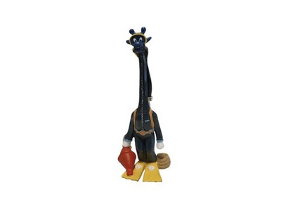 Schleich Werbefigur Erika | Taucher Giraffe 13cm | Selten Sammlerstück  