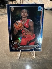 2025-26 Bowman Collin Murray-Boyles RC BCV-9  Blue Reptilian Refractor/150 RC 