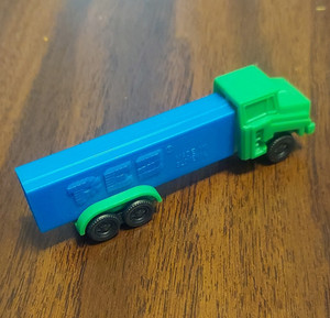 PEZ Semi Truck Trailer Dispenser Slovenia Vintage