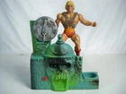 K26i01171 HE-MAN TOOTHBRUSH HOLDER WORKS 80's MOTU ORIGINAL VINTAGE MATTEL