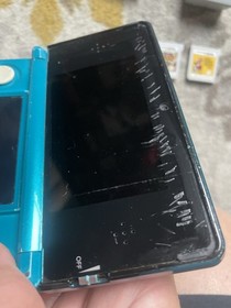 Nintendo 3DS Handheld System - Aqua Blue With Game, PLEASE READ DESCRIPTION