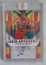 2024-25 Panini Court Kings JONATHAN MOGBO Heir Apparent Violet Rookie Auto /49