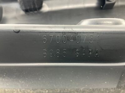 14-19 MASERATI Ghibli S Q4 Rear Trunk Luggage Scuff Sill Plate Trim OEM CM