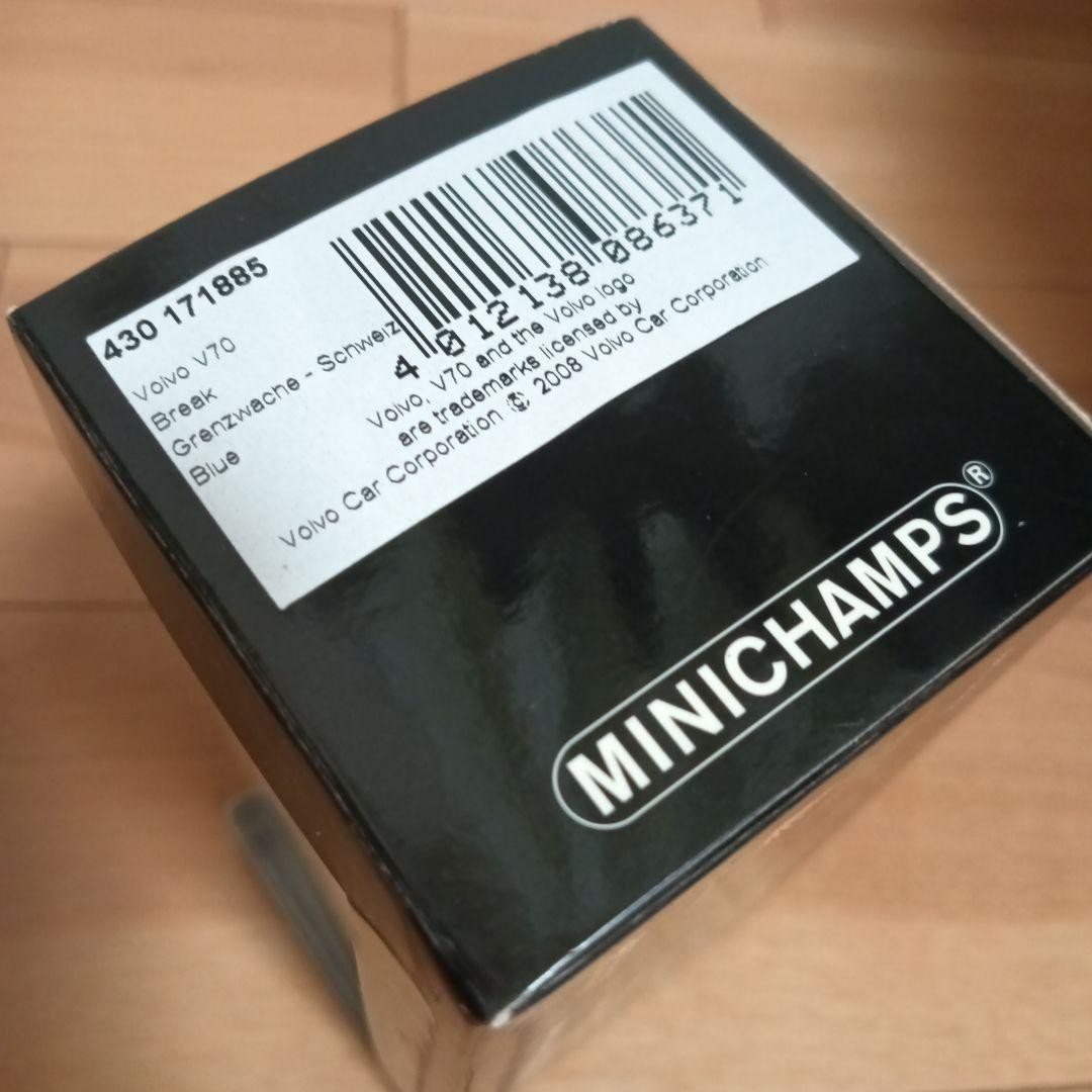 Minichamps Volvo V70 Grenzwache Schweiz 1:43 Scale Limited Edition