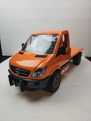 Bruder Mercedes Dump Truck 2006 Orange Construction Vehicle