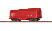 Brawa 51009 Spur H0 Teleskophaubenwagen Bauart Shimmns-U708 Der Db Ag, Epoche Vi