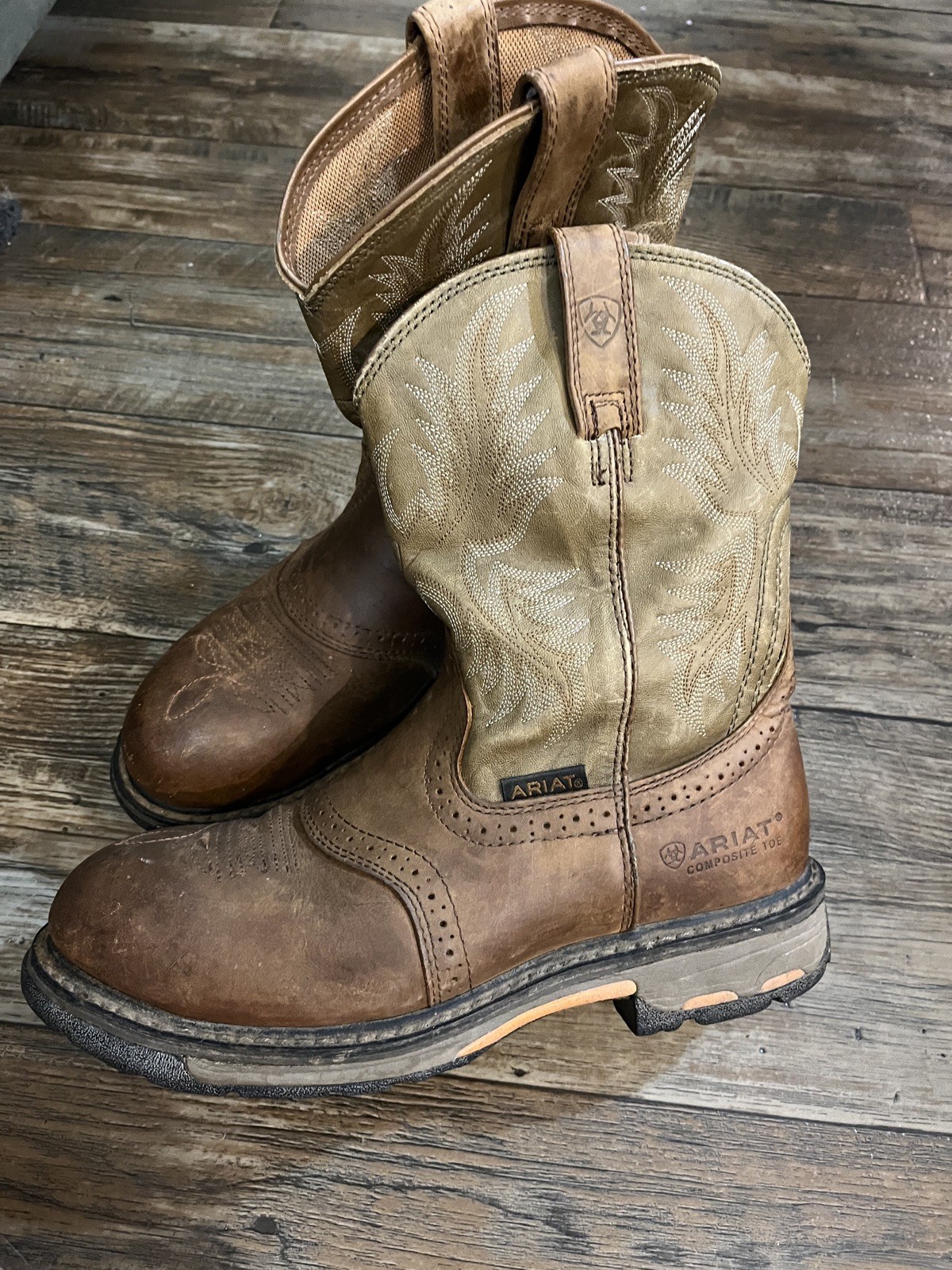 Ariat Workhog Pull-On Western Construction Safety… - image 4