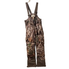 Magellan Hunting Bibs Mens S Brown Camo Realtree Edge Fleece Insulated Outdoor