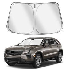 Car Windshield Sun Shade Compatible with Cadillac for 2019-2025 Cadillac XT4