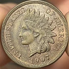 1907 Indian Head Cent Choice UNC RB