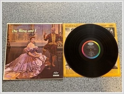Rodgers & Hammerstein King & I LP 1962 Capitol Records W-740 Stereo Broadway