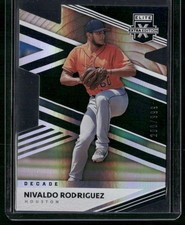 2020 Panini Elite Extra Edition #170 Nivaldo Rodriguez Decade Die Cut #/999