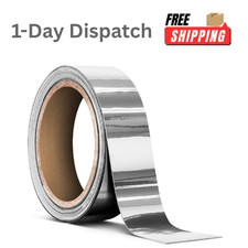 Vvivid Gloss Silver Chrome Vinyl Tape 1 X 25ft Air-release Adhesive Vvivid Gloss Silver Chrome Vinyl Tape 1 X 25ft Air-release Adhesive