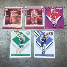  NBA Hoops 2024 Card Lot Panini (5) Sheppard, Buzelis, Yao, Bird, Dončić
