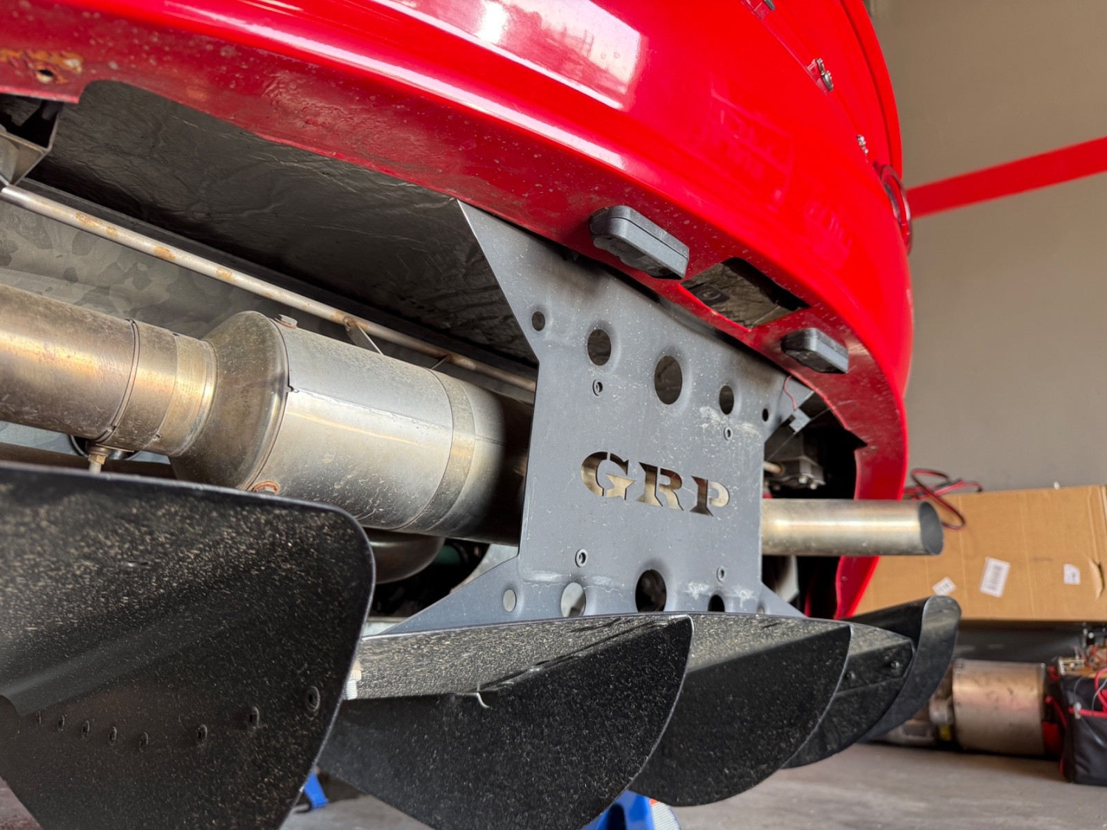 Boe featherweight exhaust 2005 Lotus Elise