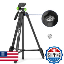 Huepar 60-Inch Lightweight Tripod Portable Adjustable Tripod for Laser Level wit