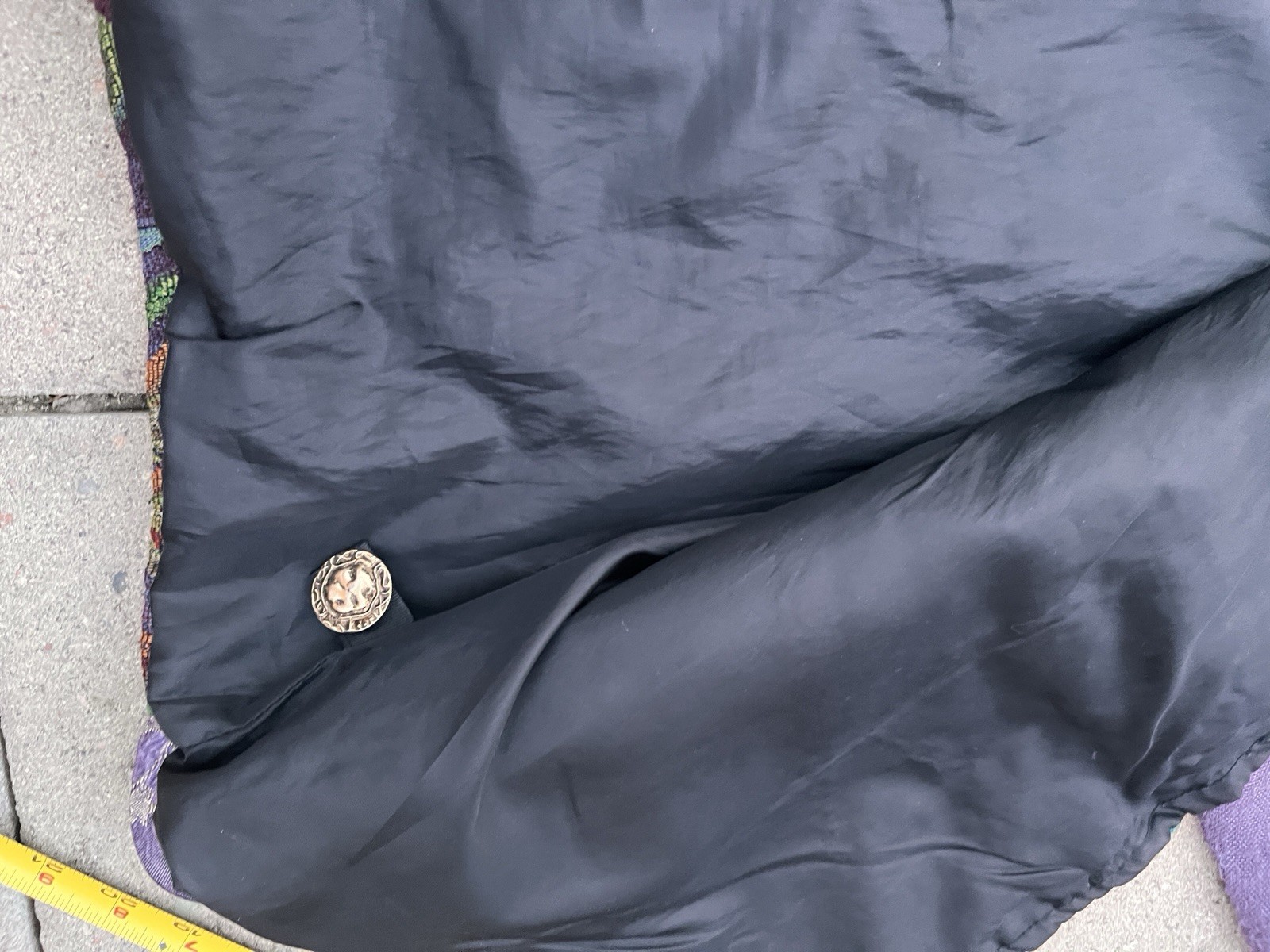 VTG Floral Tapestry Patchwork Jacket Lined Quilte… - image 8