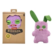 Zuru Fuggler Rabid Rabbit Limited Edition Purple Funny Ugly Monster Plush 9”