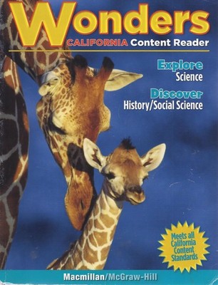 Wonders California Content Reader Grade 2 (Explore Science, Discover History...