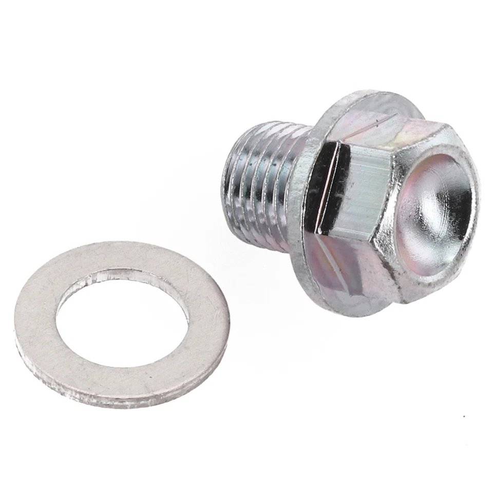 Engine Oil Pan Drain Bolt Oil Drain Screw Under Oil Pan No Deformation - Image 4 of 4