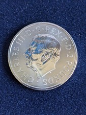 2024 Lion and Eagle 1oz Silver Britannia Bullion Coin "there is milk spotting"