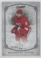 2015-16 Upper Deck Champ's Silver 11/25 Justin Abdelkader #26 0c3