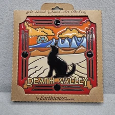 Earthtones Death Valley AZ Handmade Tile Decor Art 6 x 6 inch U.S.A. Item #7190A