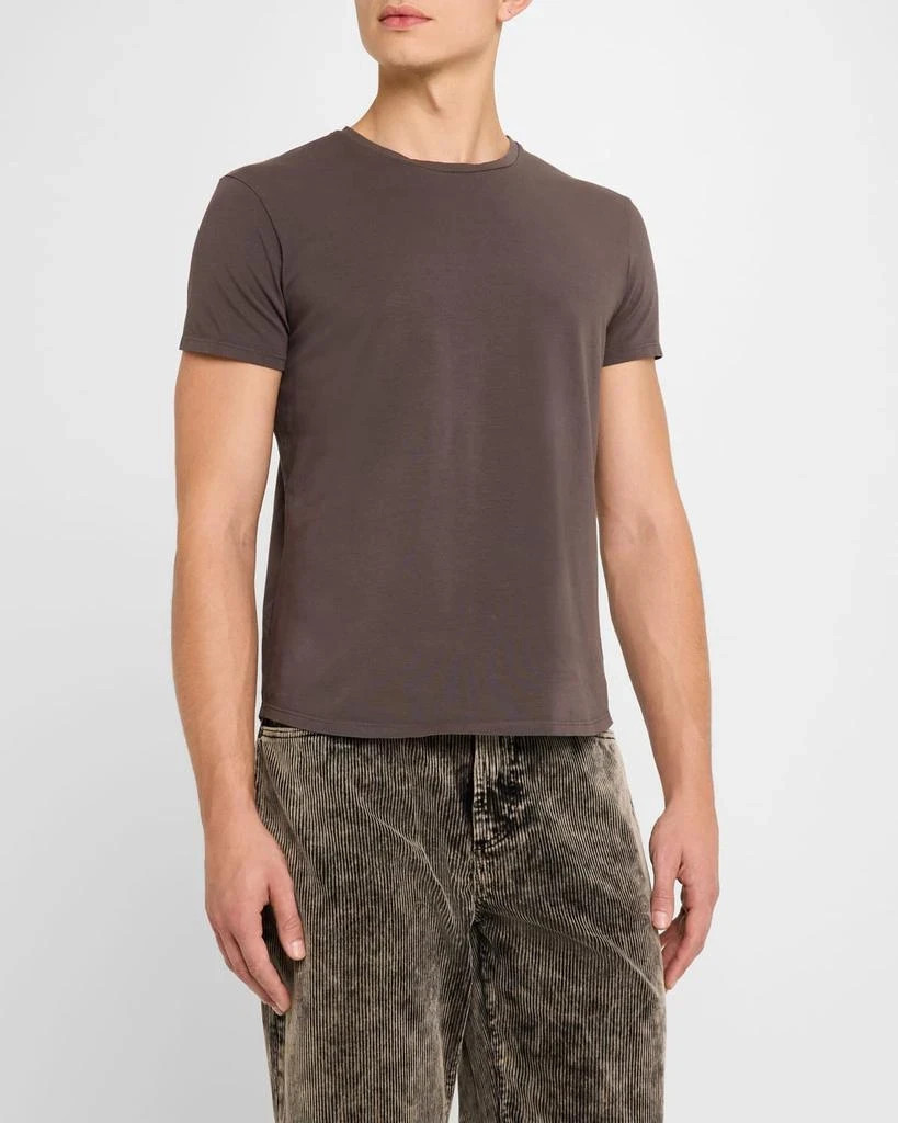 MONFRRE Dann Stretch Tee Men s M Carbon Solid Crewneck Short Sleeve Pullover 5690₽