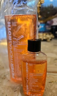 Peter Thomas Roth Anti Aging Cleansing Gel New  8.5oz Cleanser Free 2oz