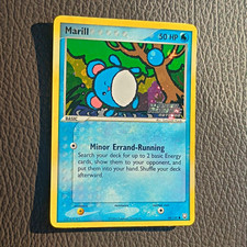 Pokemon TCG Marill 68/109 Team Rocket Returns Reverse Holo English 2004 50 HP on eBay