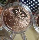 (5) 1 oz .999 Copper Round  | Year of the Dog Chinese ,Zodiac On Back. — photo 6