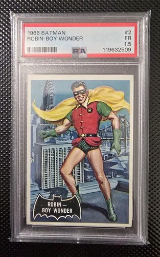 1966 Topps Batman #2 — PSA 1.5