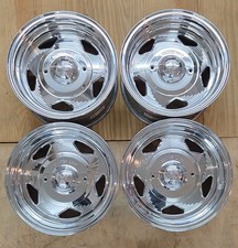 Centerline 174 Fluted Billet Star 15x7 Dual 5x4.75 5x4.5 Chevy And Ford