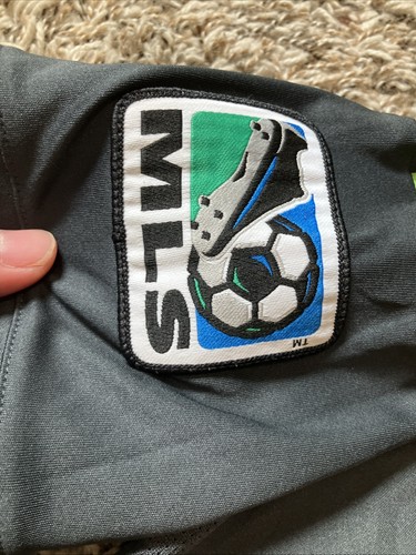 Adidas Seattle Sounders Jersey Youth XL Gray FC Xbox 2012-13 Away MLS Soccer EUC - Picture 5 of 14
