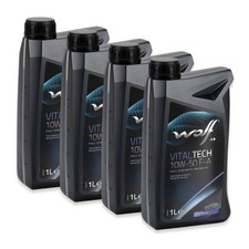 4L WOLF VITALTECH 10W50 F-A Motoröl Öl ACEA C3 API SP/RC/SN PLUS ABARTH 0101