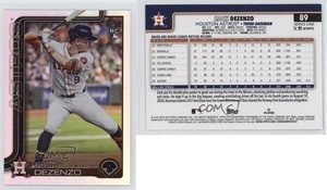 2025 Topps Series 1 Rainbow Foilboard Zach Dezenzo #89 Rookie RC