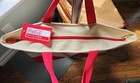 Coca-Cola Canvas Tote Bag & Attached Wristlet, Beige & Red, 2013, New With Tag — photo 5