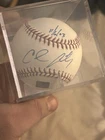 Carmelo Anthony Signed Autographed Official Major League Baseball Topps