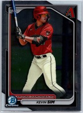 2024 Bowman #BCP-34 Kevin Sim Chrome Prospects