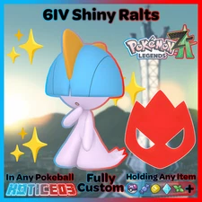 ✨ Shiny Alpha Ralts 6IV + EVs ✨ Pokemon Legends ZA 🚀 Fast 🚀