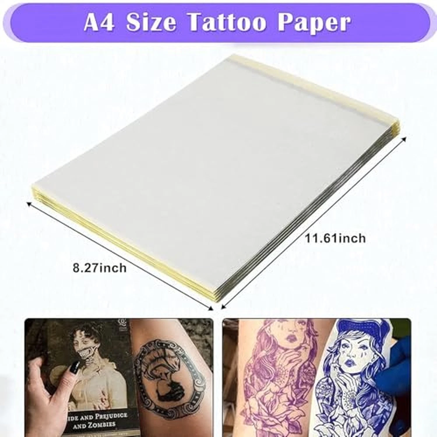 Tattoo Transfer Paper 50 Sheets - Usiriy Tattoo Stencil Paper 50Pcs - product detail image 5