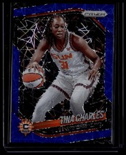 2025 Panini Prizm WNBA #3 Tina Charles Blue Velocity Prizms