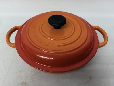 Signature Le Creuset Auflaufform Suppen-/Eintopf Schüssel Schale Gusseisen orange 22er Box