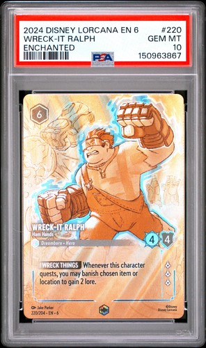 Wreck-It Ralph - Ham Hands graded PSA 10 for sale on eBay
