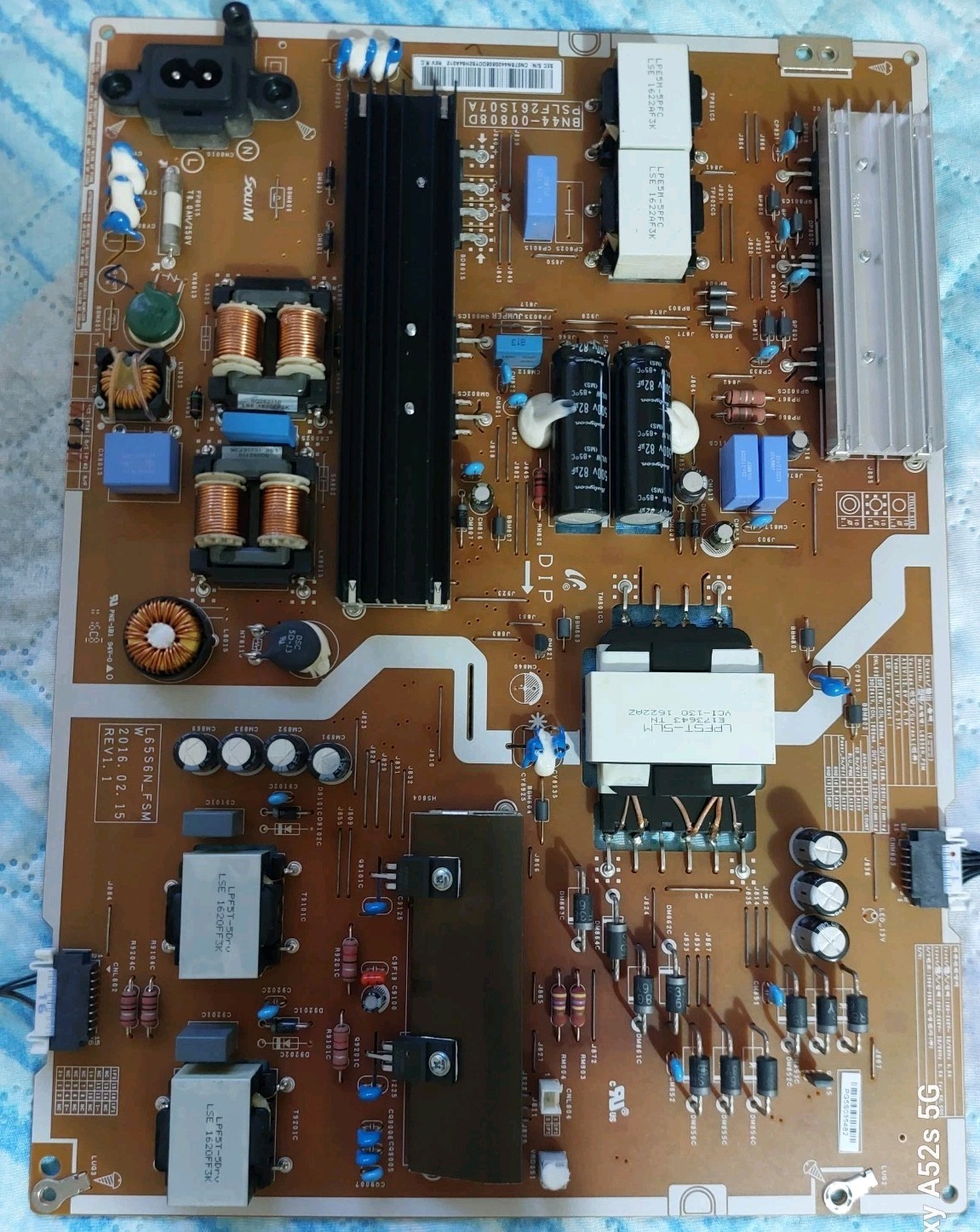 Samsung Scheda di alimentazione TV BN44-00808D PSLF261S07A/L65S6N_FSM