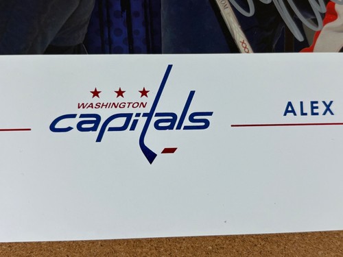 Washington Capitals Poster Signed Alex Ovechkin, Backstrom, Green, Semin w/COA - Picture 10 of 15